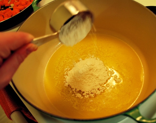 Making the Roux